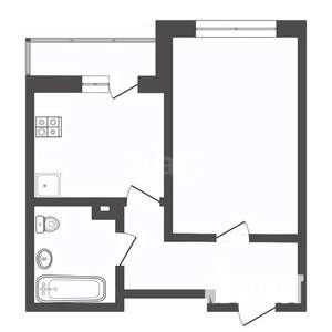 1-к квартира, вторичка, 36м2, 9/10 этаж