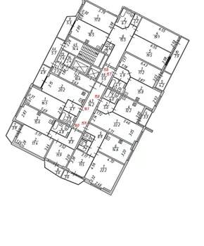 2-к квартира, сданный дом, 66м2, 8/18 этаж