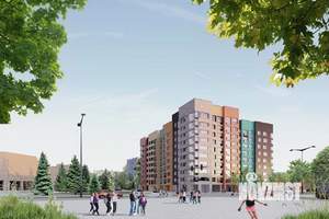 3-к квартира, строящийся дом, 91м2, 6/10 этаж