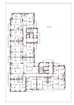 1-к квартира, сданный дом, 43м2, 16/20 этаж