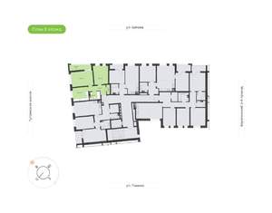 2-к квартира, вторичка, 60м2, 3/9 этаж