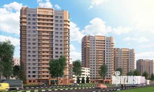 2-к квартира, строящийся дом, 64м2, 16/17 этаж