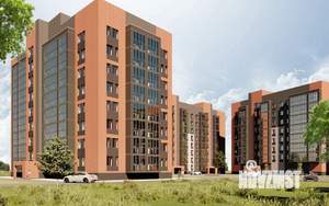 1-к квартира, строящийся дом, 40м2, 5/8 этаж