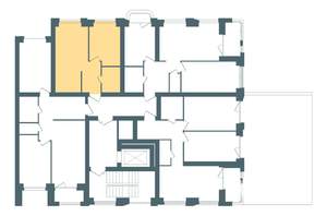 1-к квартира, строящийся дом, 37м2, 2/10 этаж