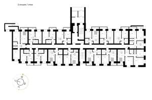 1-к квартира, вторичка, 32м2, 1/12 этаж