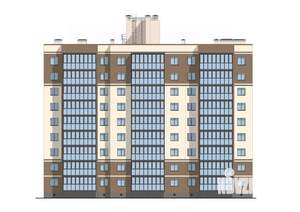 2-к квартира, строящийся дом, 64м2, 2/9 этаж