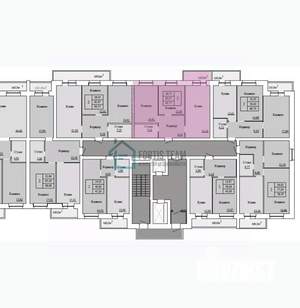 2-к квартира, вторичка, 64м2, 2/12 этаж