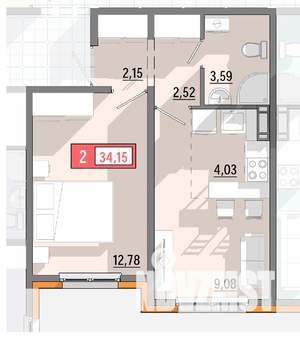 Фото квартиры на продажу (1)