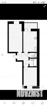 2-к квартира, вторичка, 50м2, 1/5 этаж