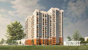 1-к квартира, строящийся дом, 29м2, 13/18 этаж