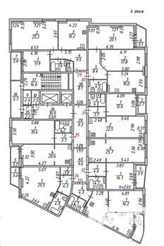 2-к квартира, сданный дом, 48м2, 6/18 этаж