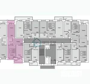 2-к квартира, вторичка, 68м2, 7/12 этаж