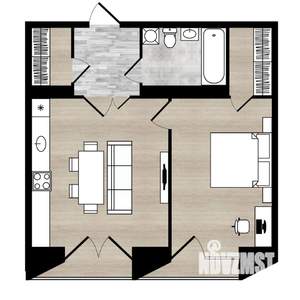 2-к квартира, вторичка, 54м2, 13/18 этаж