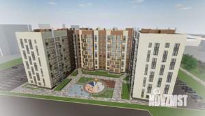 3-к квартира, строящийся дом, 79м2, 2/9 этаж