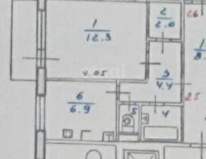 1-к квартира, вторичка, 29м2, 5/9 этаж