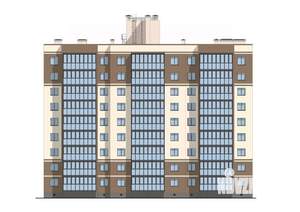 2-к квартира, строящийся дом, 64м2, 1/9 этаж