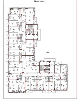 1-к квартира, вторичка, 43м2, 4/19 этаж