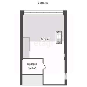 Студия квартира, вторичка, 71м2, 4/4 этаж