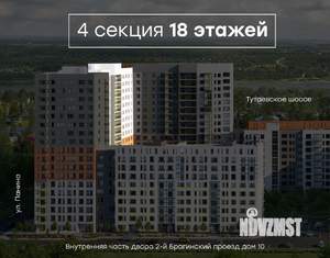 1-к квартира, вторичка, 30м2, 15/18 этаж
