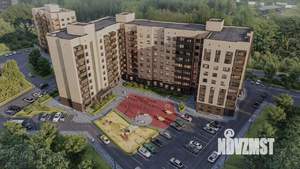 1-к квартира, строящийся дом, 43м2, 8/9 этаж