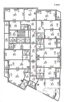 1-к квартира, сданный дом, 53м2, 6/18 этаж