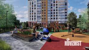 1-к квартира, строящийся дом, 47м2, 6/17 этаж