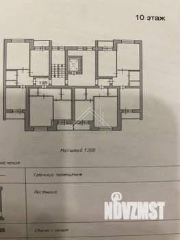 1-к квартира, вторичка, 45м2, 10/10 этаж