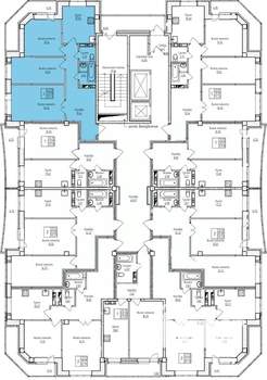 3-к квартира, вторичка, 74м2, 17/17 этаж