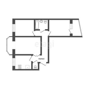 3-к квартира, вторичка, 79м2, 7/10 этаж