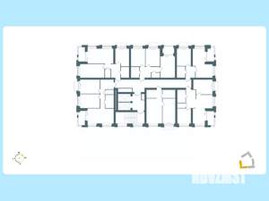 2-к квартира, строящийся дом, 60м2, 6/10 этаж