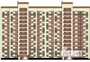 1-к квартира, вторичка, 41м2, 7/12 этаж