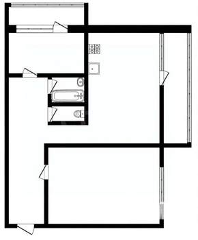 2-к квартира, вторичка, 66м2, 9/12 этаж