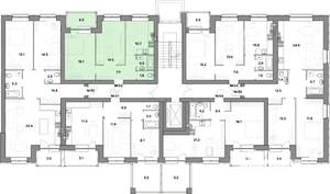 2-к квартира, вторичка, 57м2, 4/4 этаж