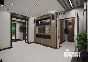 2-к квартира, строящийся дом, 67м2, 1/4 этаж
