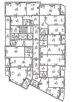 1-к квартира, вторичка, 51м2, 11/18 этаж