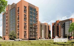 1-к квартира, строящийся дом, 42м2, 6/8 этаж