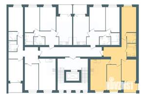3-к квартира, строящийся дом, 92м2, 8/16 этаж