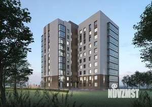 1-к квартира, строящийся дом, 45м2, 7/10 этаж