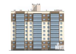 2-к квартира, строящийся дом, 52м2, 8/9 этаж