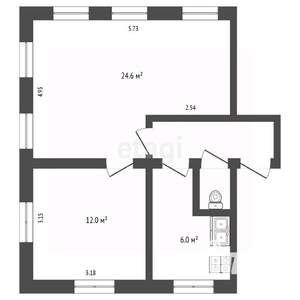 3-к квартира, вторичка, 72м2, 4/5 этаж