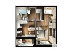 1-к квартира, строящийся дом, 42м2, 8/10 этаж