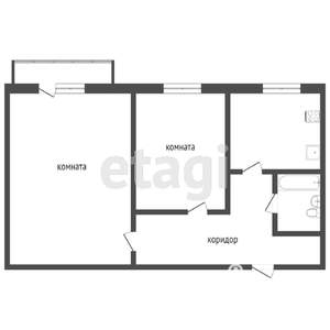 2-к квартира, вторичка, 46м2, 3/5 этаж