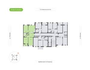 4-к квартира, вторичка, 83м2, 9/9 этаж