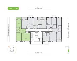 3-к квартира, вторичка, 71м2, 2/18 этаж