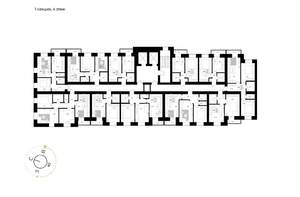 1-к квартира, вторичка, 38м2, 4/12 этаж