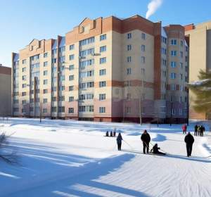 2-к квартира, вторичка, 56м2, 1/7 этаж