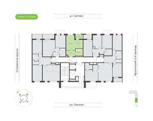 1-к квартира, вторичка, 30м2, 2/18 этаж