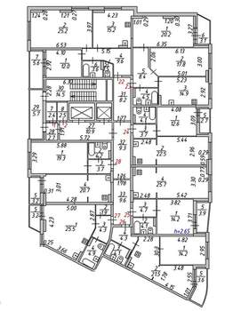 1-к квартира, вторичка, 46м2, 5/18 этаж