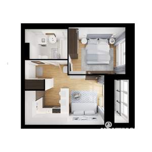 1-к квартира, вторичка, 32м2, 16/17 этаж