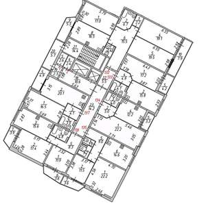 1-к квартира, сданный дом, 47м2, 4/18 этаж